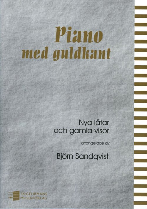 Piano med guldkant, Häftad