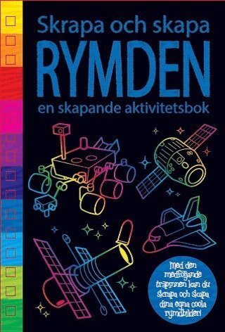 Malin Barthelson - Rymden : en skapande aktivitetsbok, Häftad
