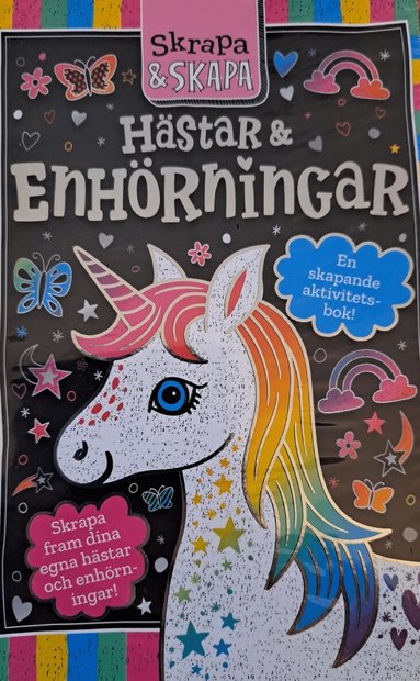 Malin Berthelson - Hästar och enhörningar : en skapande aktivitetsbok, Häftad