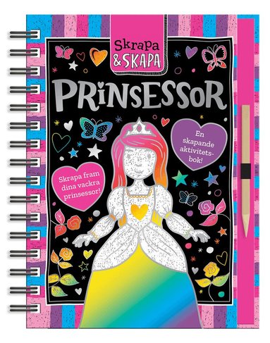 Prinsessor : en skapande aktivitetsbok, Häftad