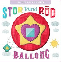 bokomslag Stor, rund, röd Ballong