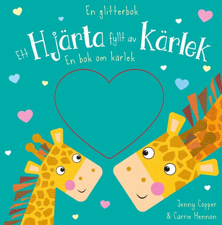 En glitterbok - Ett hjärta fyllt av kärlek 1