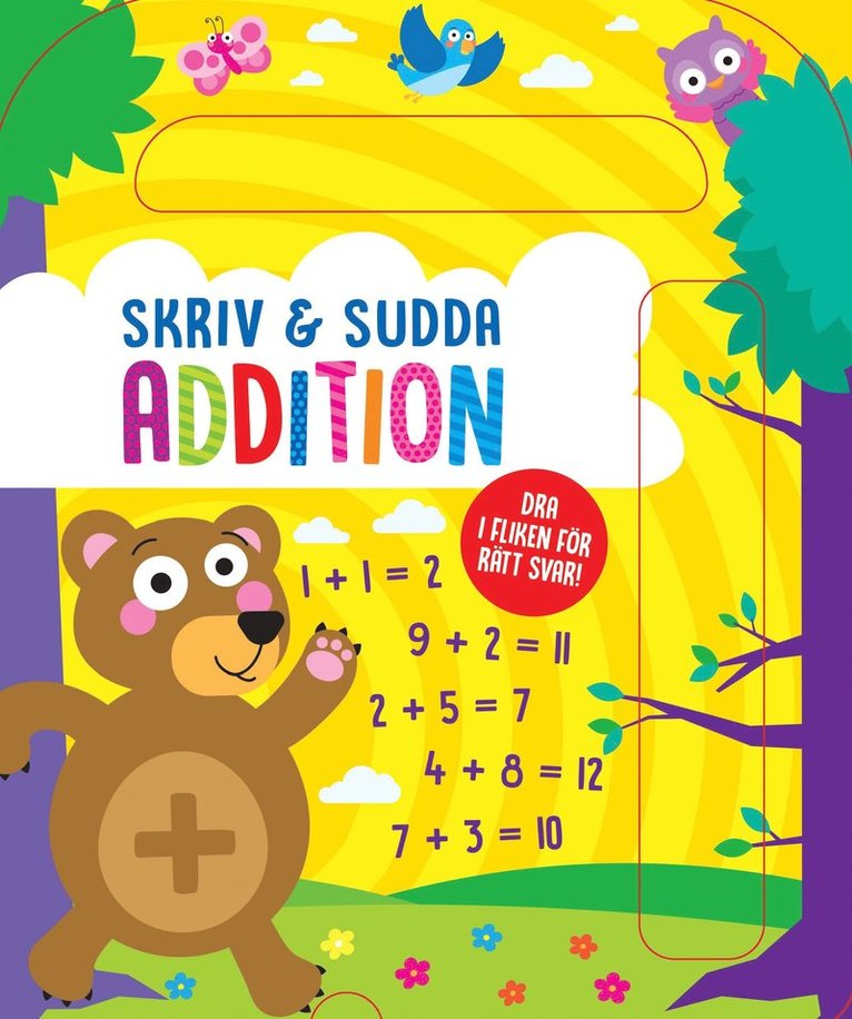 Skriv och sudda - Addition, Kartonnage