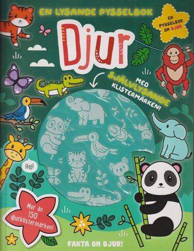 En lysande pysselbok. Djur, Häftad