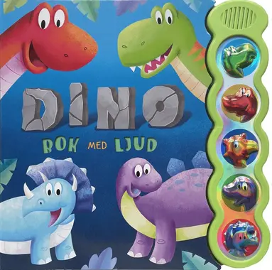 Bok med ljud. Dino, Kartonnage