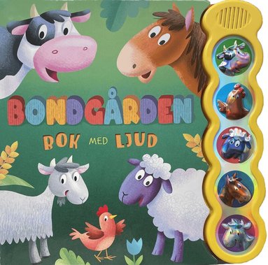 Bok med ljud. Bondgården, Kartonnage