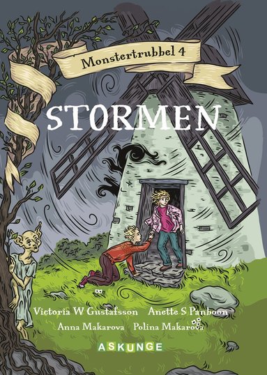 Victoria W. Gustafsson, Anette S. Panboon - Stormen, Kartonnage