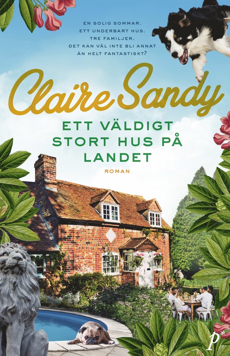 Claire Sandy - Ett väldigt stort hus på landet, Inbunden