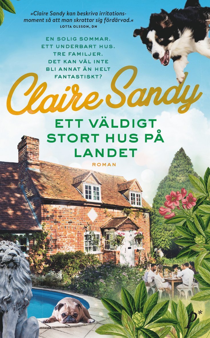 Ett väldigt stort hus på landet