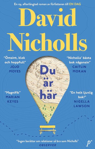 David Nicholls - Du är här, Inbunden