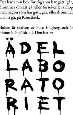 Sara Engberg - Ädellaboratoriet, Häftad