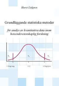 bokomslag Grundläggande statistiska metoder : för analys av kvantitativa data inom beteendevetenskaplig forskning