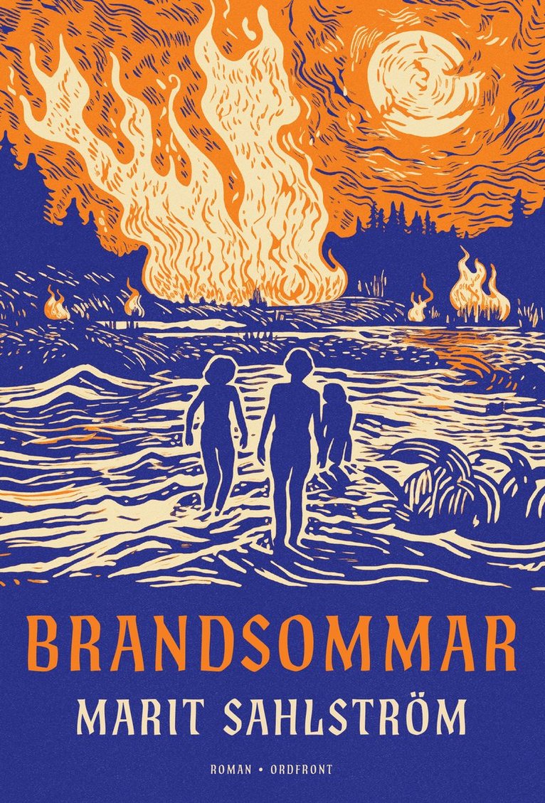 Marit Sahlström - Brandsommar, Inbunden