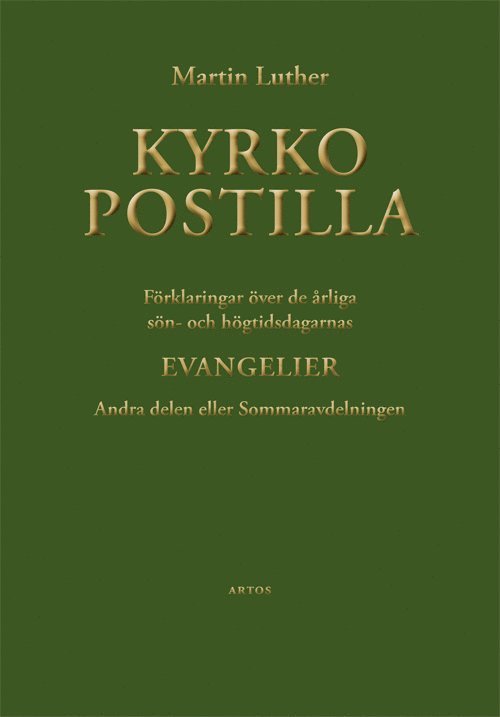 Martin Luther - Kyrkopostilla i två band, Inbunden