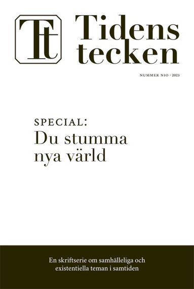 Ellen Teir, Emmy Stiernblad, Fanny Willman, August Hermansson, Lina Granbacka, Melker Milton, Hanna Soldal - Special : du stumma nya värld, Häftad