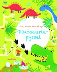 bokomslag Dinosauriepyssel : rita, sudda, rita på nytt