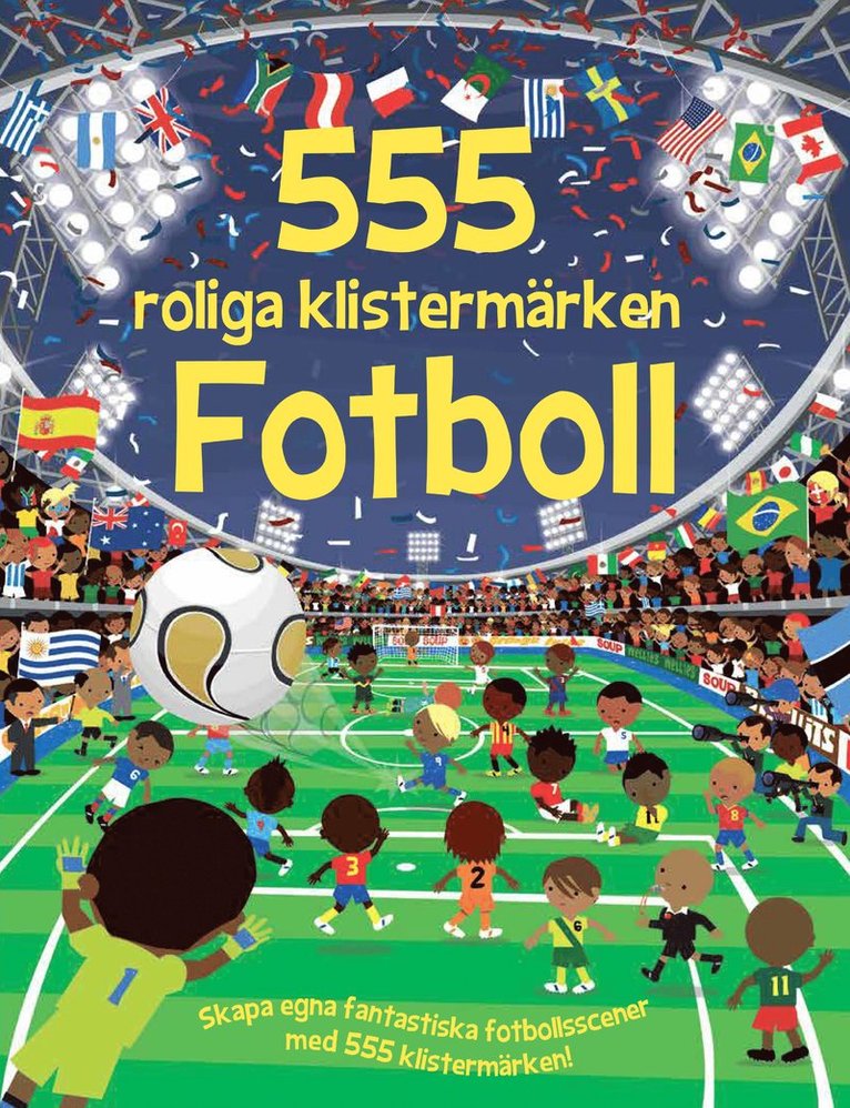 555 roliga klistermärken. Fotboll 1