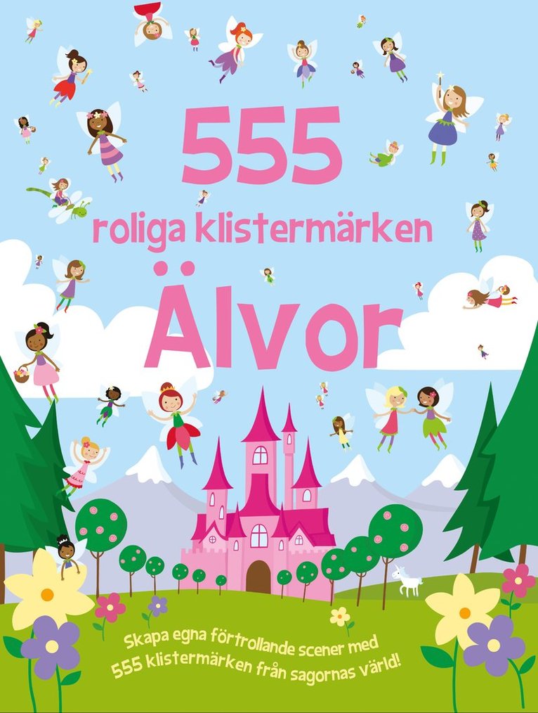 555 roliga klistermärken. Älvor 1