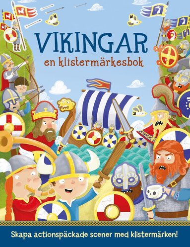 Joshua George - Vikingar : en klistermärkesbok, Häftad
