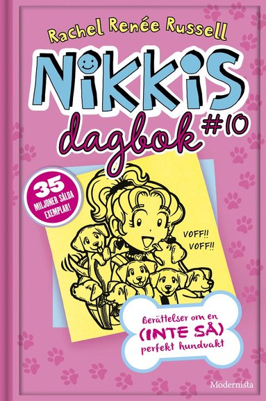 Rachel Renée Russell - Nikkis dagbok #10 : berättelser om en (inte så) perfekt hundvakt, Inbunden