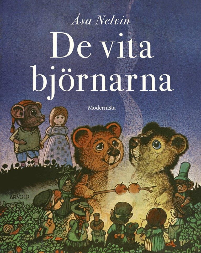 Åsa Nelvin - De vita björnarna, Inbunden
