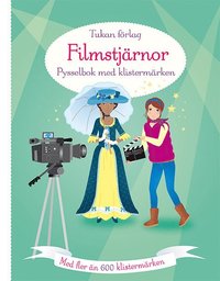 bokomslag Filmstjärnor : pysselbok med klistermärken