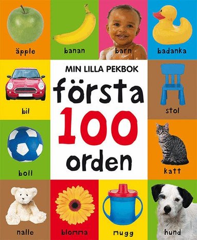 Min lilla pekbok : första 100 orden, Kartonnage