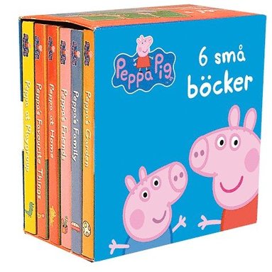 bokomslag 6 små böcker