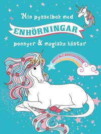 bokomslag Min pysselbok med enhörningar, ponnyer & magiska hästar