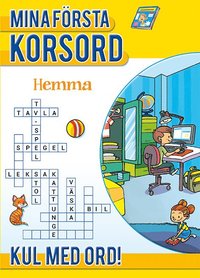 bokomslag Mina första korsord: Hemma