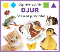 bokomslag Djur : bok med pusselbitar