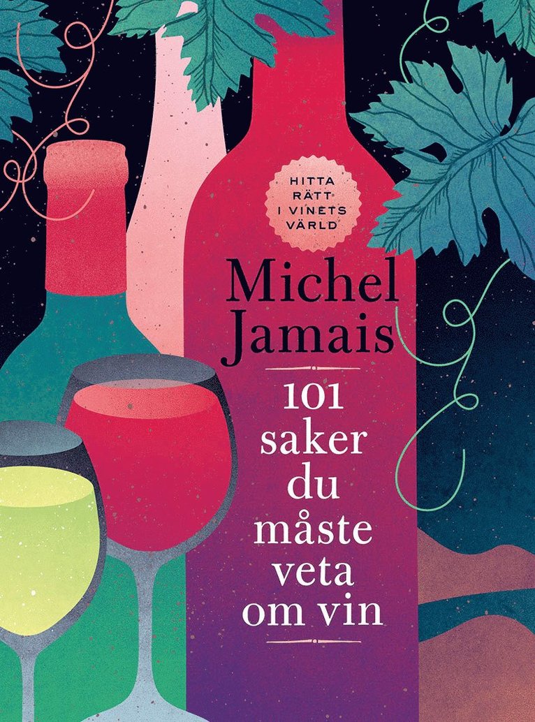 Michel Jamais - 101 saker du måste veta om vin, Inbunden