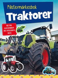 bokomslag Klistermärkesbok: Traktorer