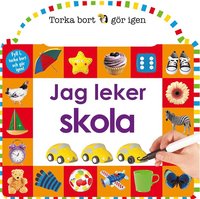 bokomslag Torka bort & gör igen : Jag leker skola