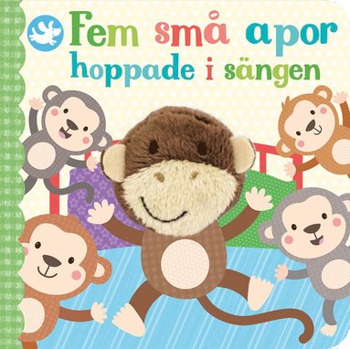 bokomslag Fem små apor hoppade i sängen