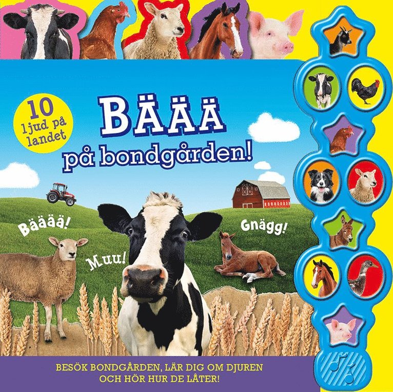 Bäää på bondgården!, Kartonnage