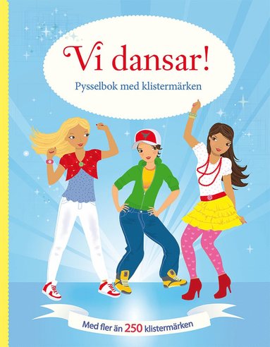 bokomslag Vi dansar! Pysselbok med klistermärken