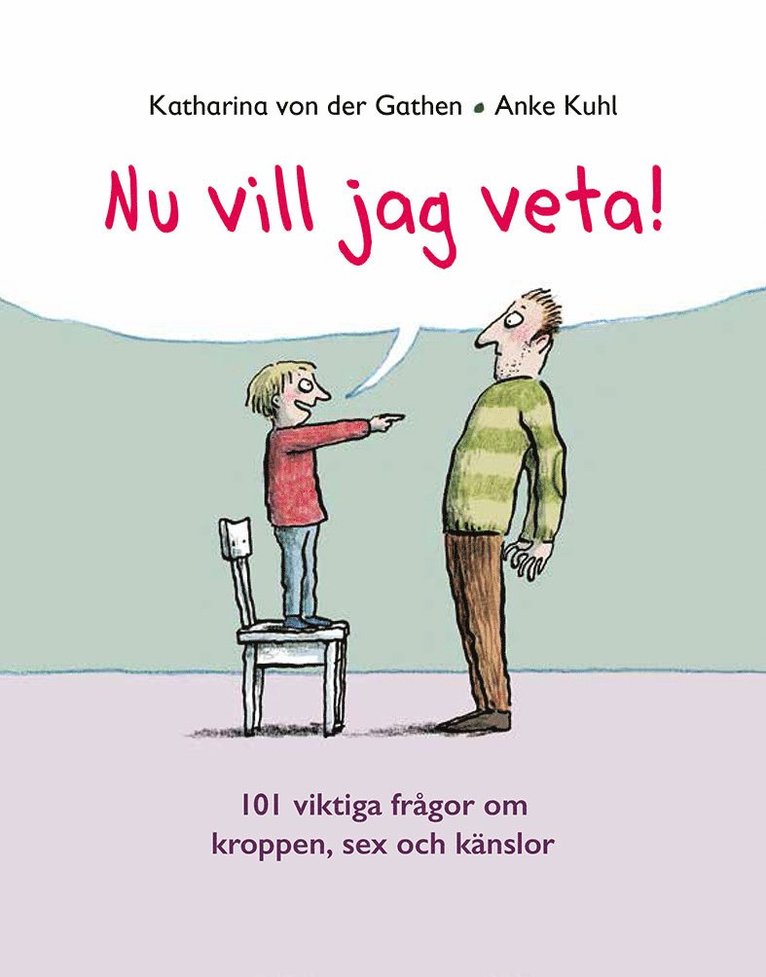 Katharina von der Gathen - Nu vill jag veta! 101 viktiga frågor om kroppen, sex och känslor, Inbunden