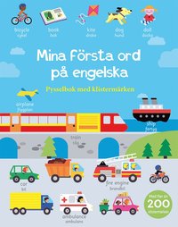 bokomslag Mina första ord på engelska: pysselbok med klistermärken