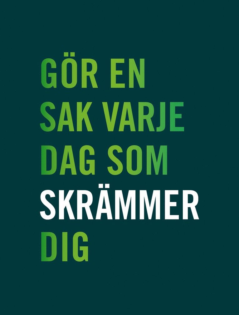 Dian G. Smith, Robie Rogge - Gör en sak varje dag som skrämmer dig, Häftad