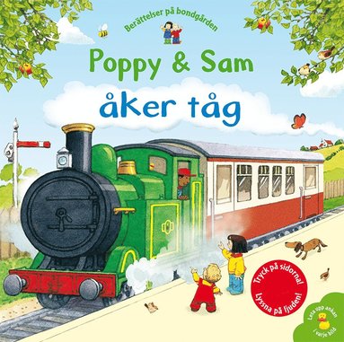 bokomslag Poppy & Sam åker tåg