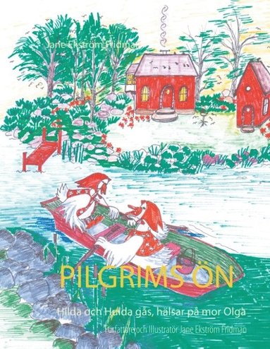 bokomslag Pilgrims ön : Hilda och Hulda gås, hälsar på mor Olga