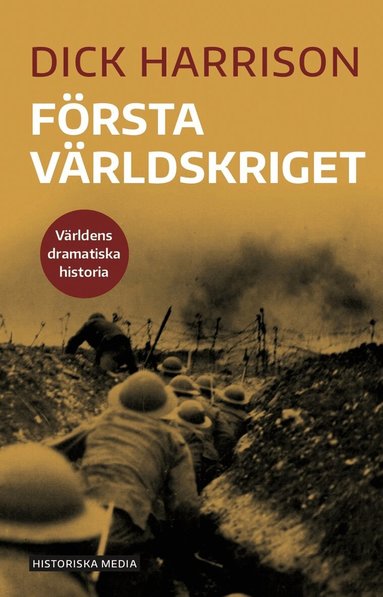 Dick Harrison - Första världskriget, Häftad