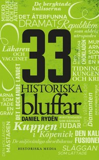 bokomslag 33 historiska bluffar