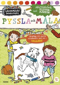 bokomslag Pyssla och måla :  aktivitetsbok med klistermärken