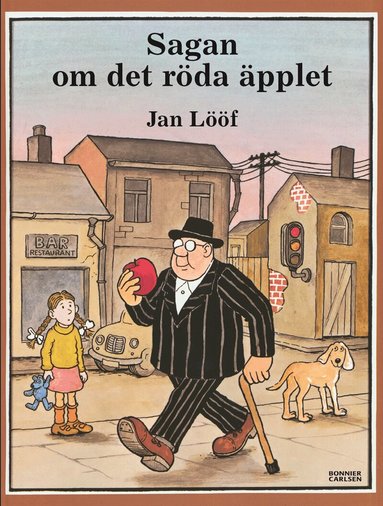 Jan Lööf - Sagan om det röda äpplet, Inbunden