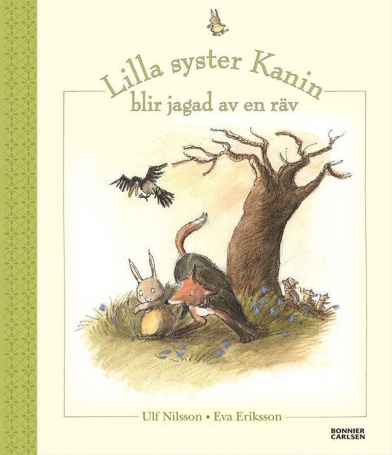 Lilla syster Kanin blir jagad av en räv 1