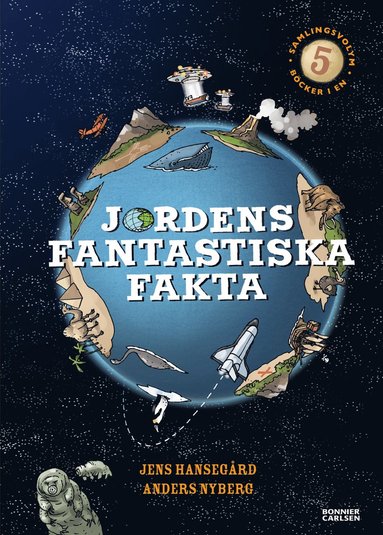 bokomslag Jordens fantastiska fakta (samlingsvolym, 5 böcker i en)