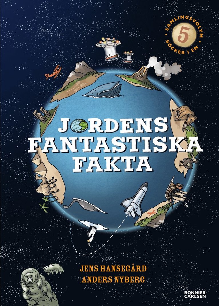 Jordens fantastiska fakta (samlingsvolym, 5 böcker i en) 1