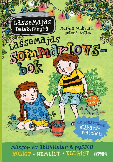 bokomslag LasseMajas sommarlovsbok. Blåbärsmatchen